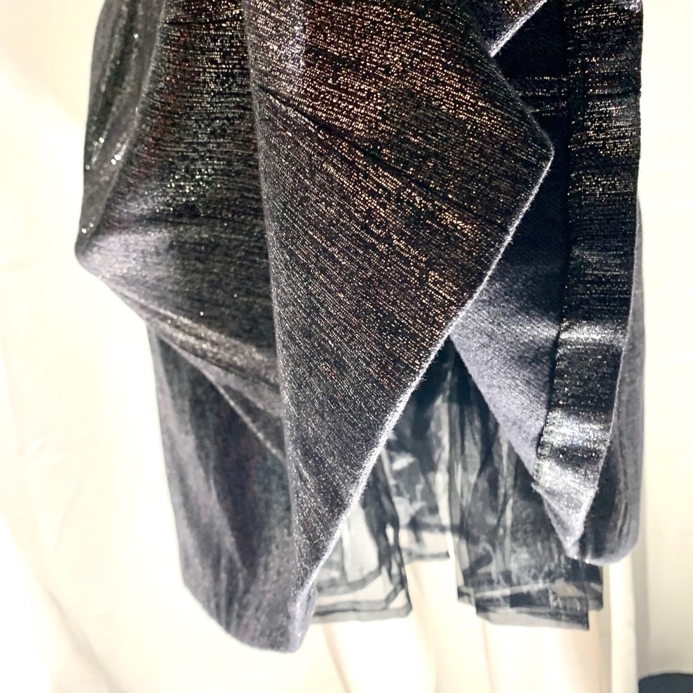 Nordstrom GUNMETAL Strapless Formal Prom Wedding Cocktail Occasion Event Party - Picture 5 of 13